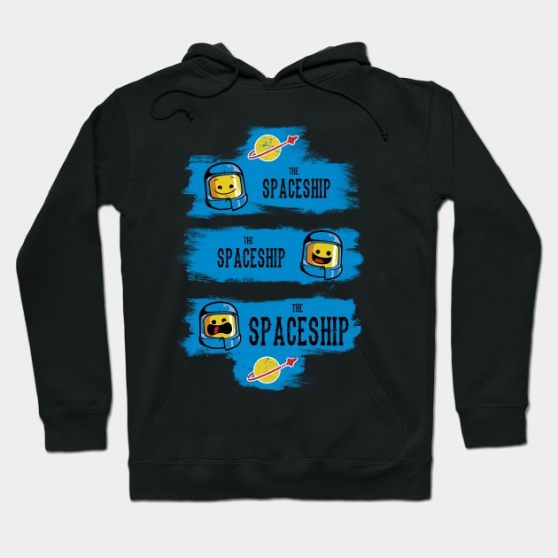 The Good, The Bad and the SPACESHIP! Hoodie by PrismicDesigns